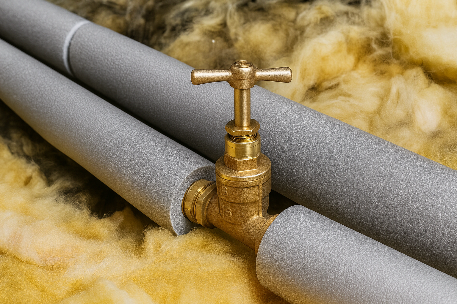 Materialien für die Wasserrohrisolierung, einschließlich PE, PU, synthetischem Kautschuk und Mineralwolle