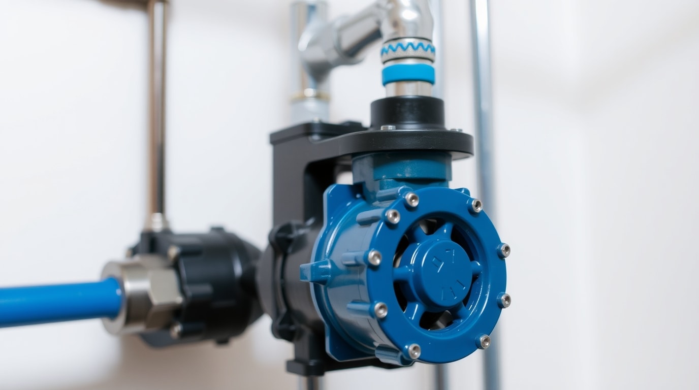 Defekte Umwälzpumpe in einer Heizungsanlage