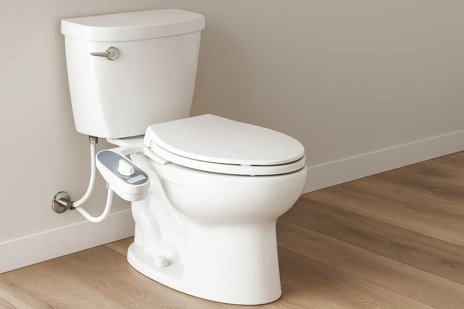 Dusch-WC nachrüsten bietet gründlichere Reinigung, Hautschonung und zusätzlichen Komfort