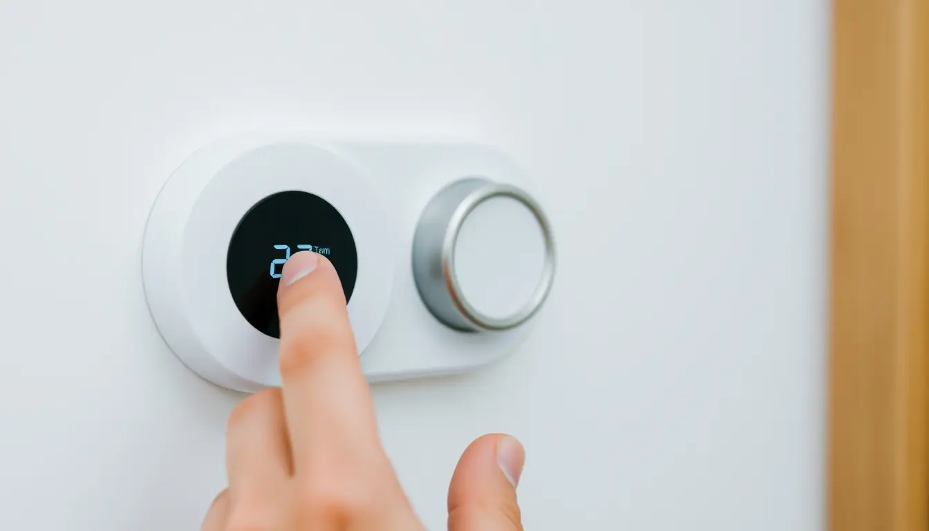 Illustration der Einstellung der richtigen Warmwassertemperatur