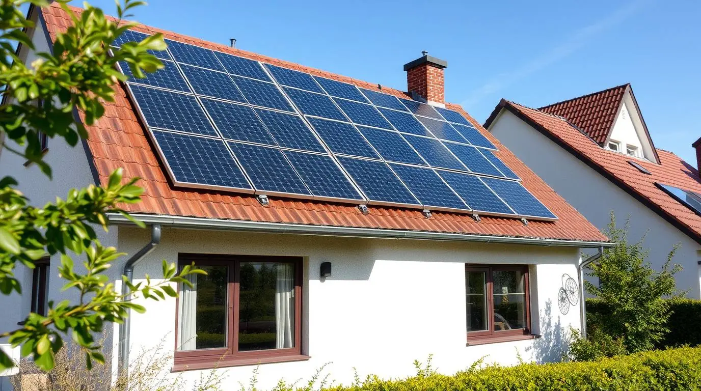 Heizen mit erneuerbaren Energien als umweltfreundliche Alternative zur Ölheizung.