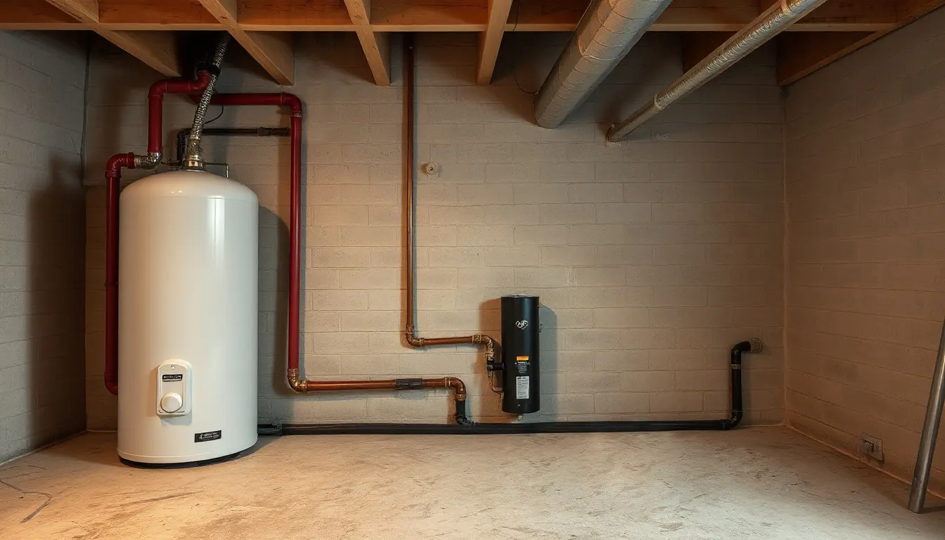 Eine gut gewartete Gasheizung, die effizient arbeitet.