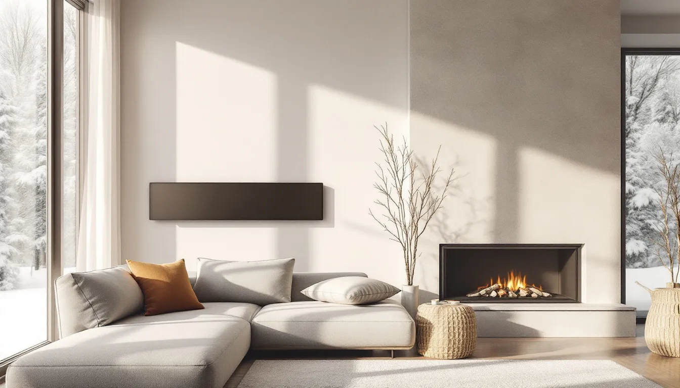 Vorteile der Infrarotheizung, dargestellt durch ein Bild.